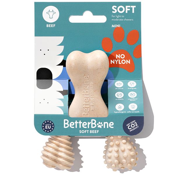 BetterBone Dog Chew Soft Beef Mini