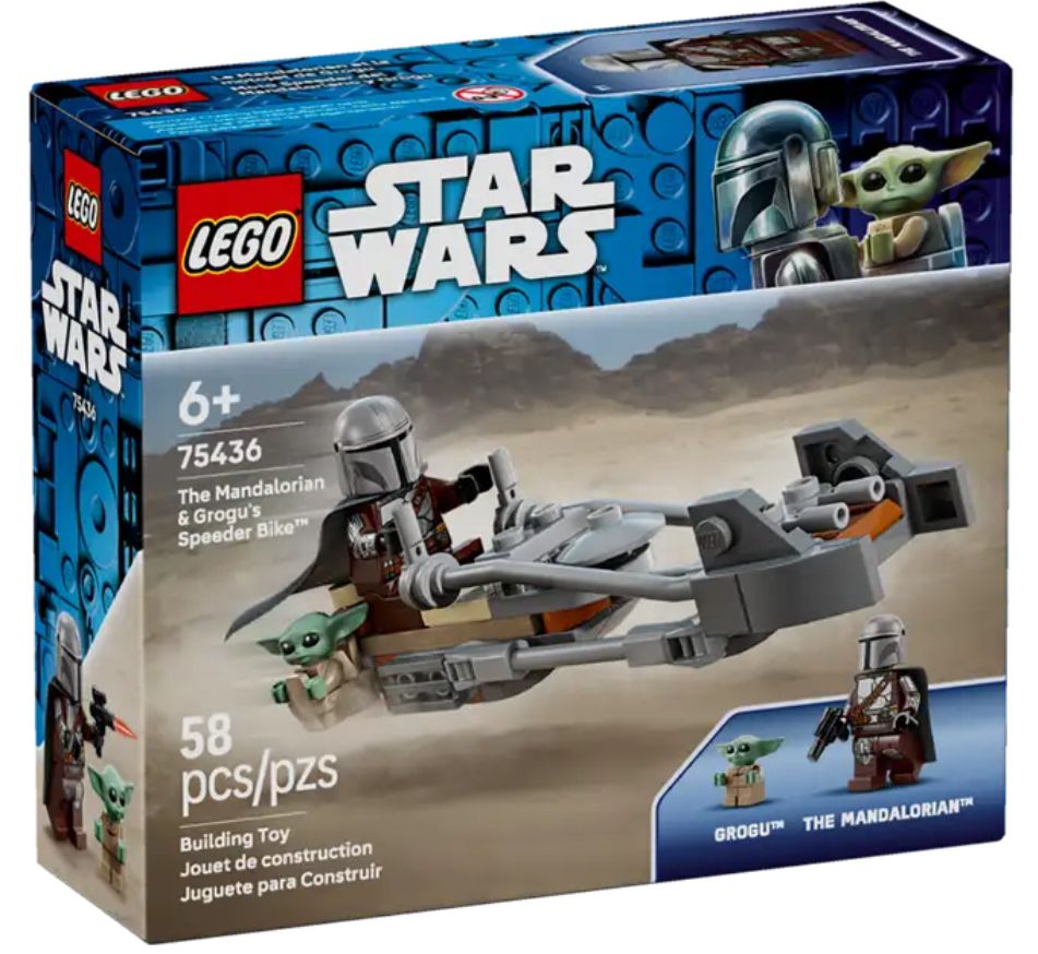 75436 The Mandalorian &amp; Grogu's Speeder Bike™