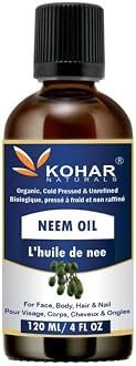 100% Pure Neem Carrier Oil 120 Ml