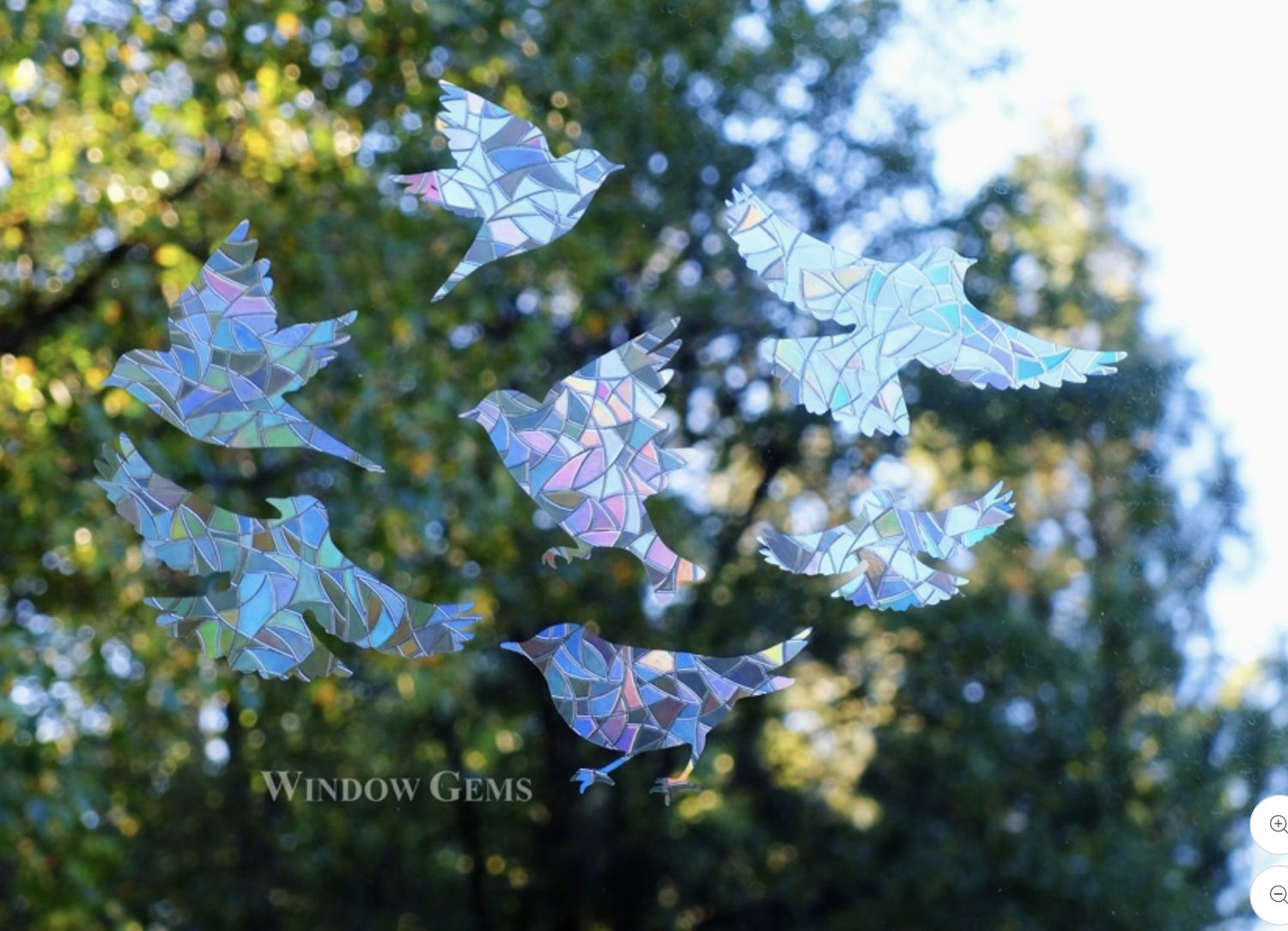Suncatcher Window Clings - Prismatic - Prevent Strikes