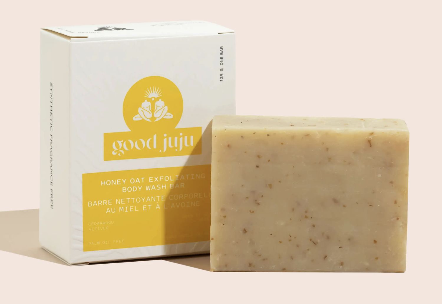 Honey Oat Exfoliating Body Wash Bar