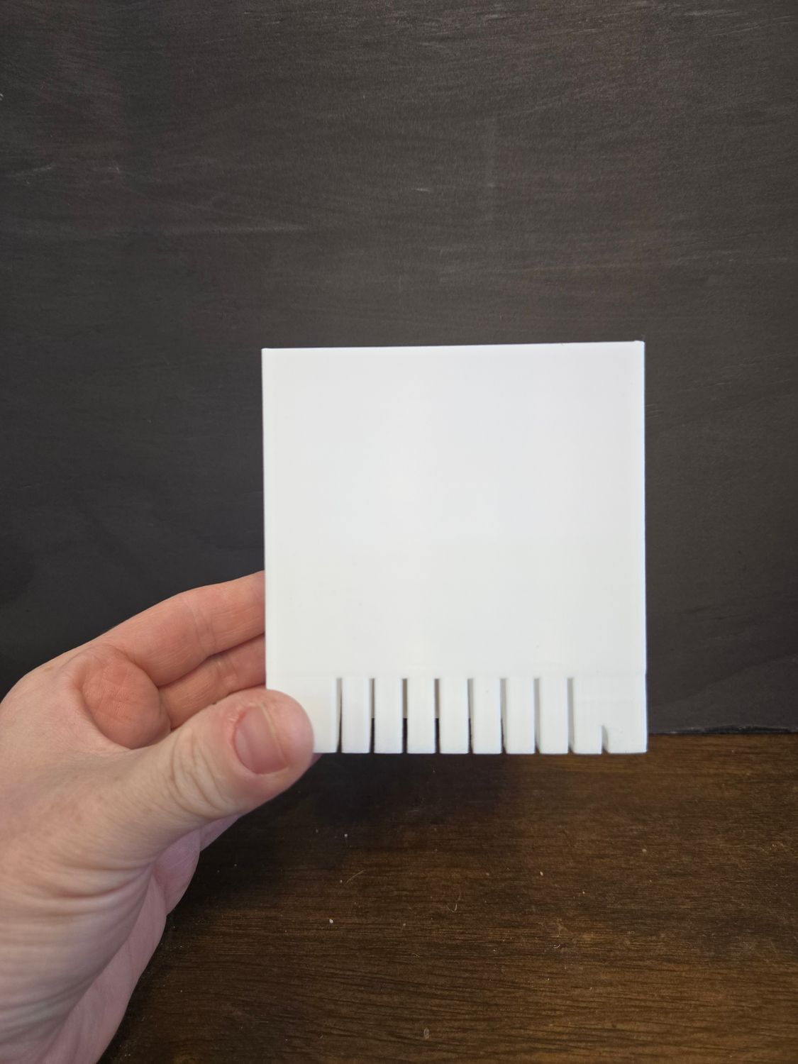 3 Inch Square, 3D Printed , Self Watering Planter Insert