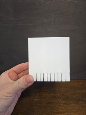 3 Inch Square, 3D Printed , Self Watering Planter Insert
