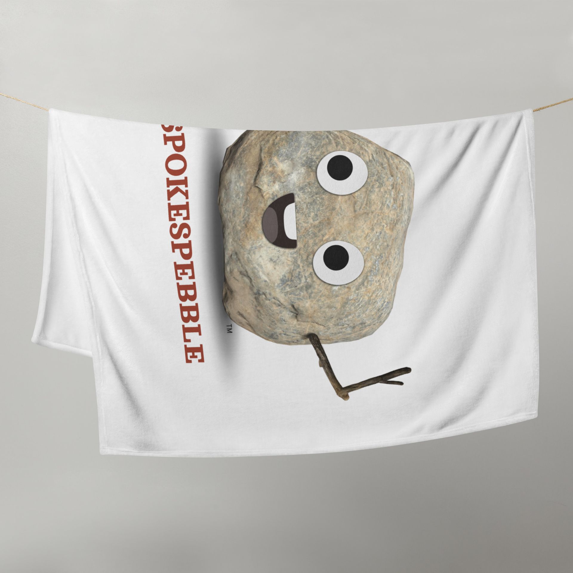 SPOKESPEBBLE Throw Blanket