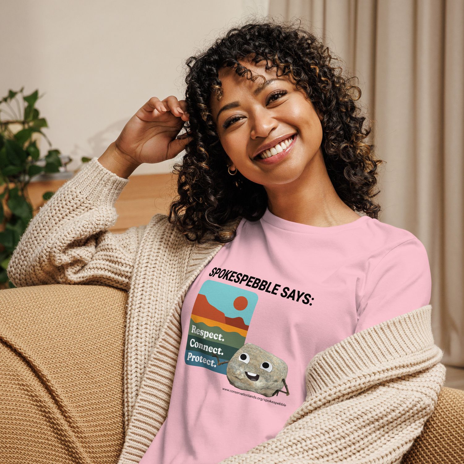 SPOKESPEBBLE Women's Relaxed T-Shirt
