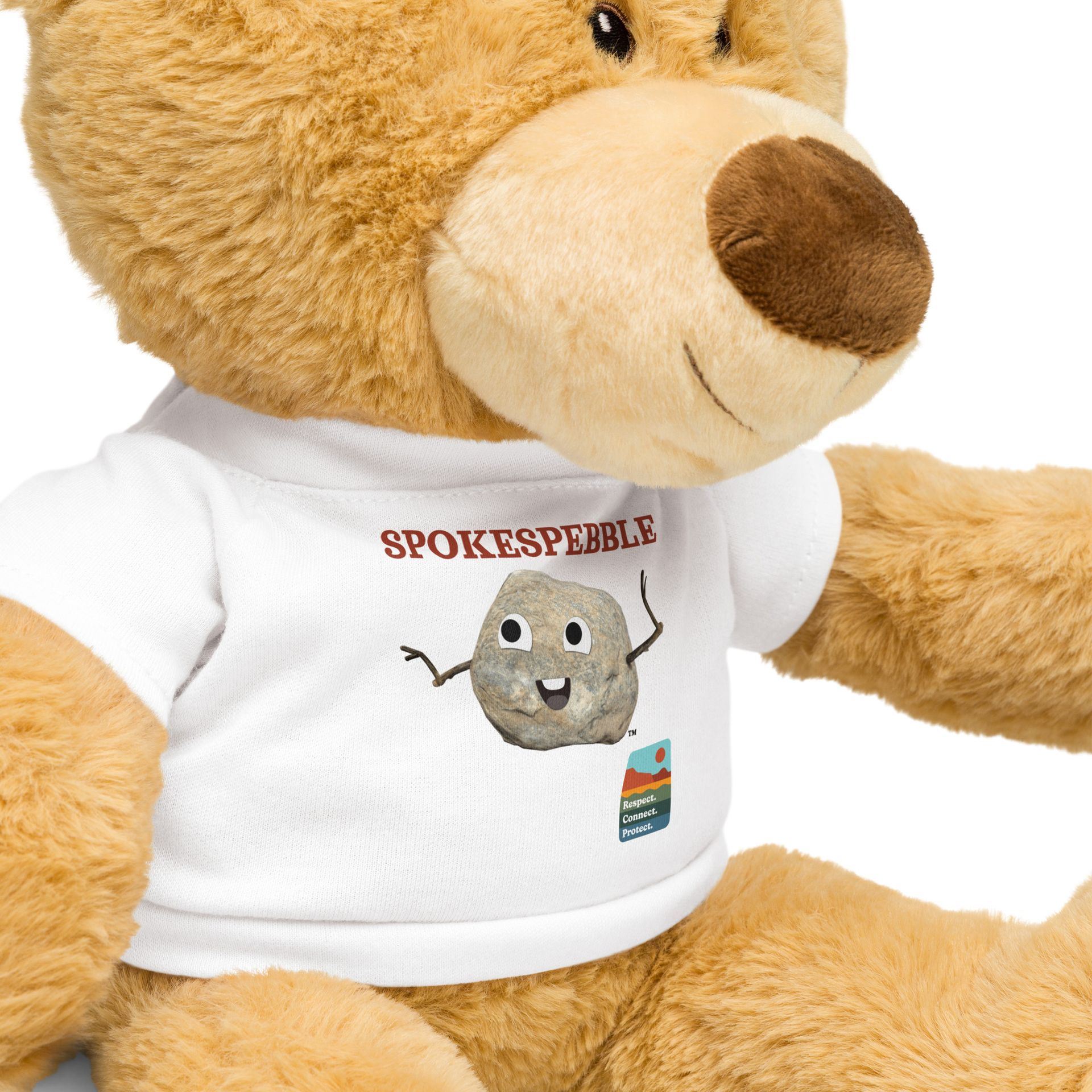 Teddy Bear with SPOKESPEBBLE T-Shirt