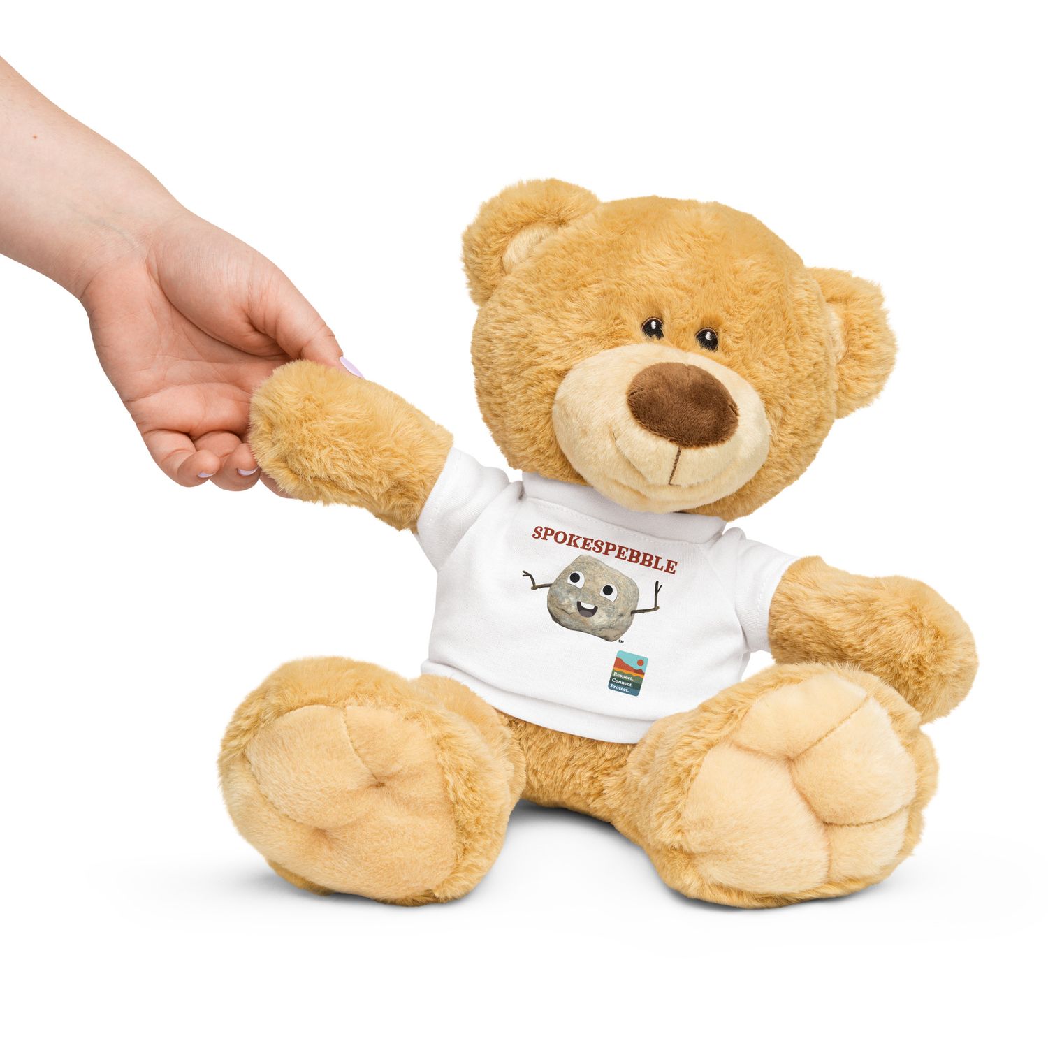 Teddy Bear with SPOKESPEBBLE T-Shirt