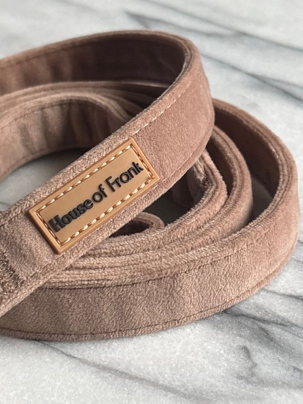 Velvet riem - Cappuccino