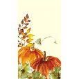 WC FALL PUMPKIN GUEST TOWELS 16CT