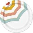PAPER PLATES LARGE POOLSIDE SUMMER UMBRELLA