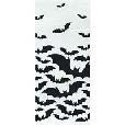 BLK BATS HALOWEEN CELLPH BAGS 20CT