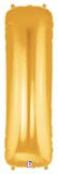 I GOLD 40" LETTER BALLOON