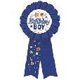 BIRTHDAY BOY BLUE BADGE