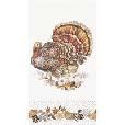 THANKFUL HARV TURKEY GUEST NAPK 16CT FOIL STAMP