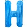 H BLUE 40" LETTER BALLOON