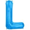 L BLUE 40" LETTER BALLOON