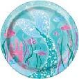 PAPER PLATES SMALL MERMAID