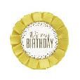 BADGE GOLD CONFETTI IT'S MY BDAY