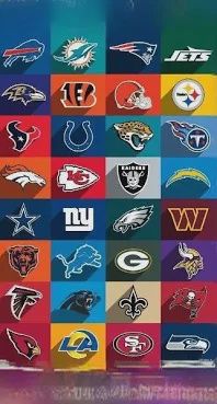 NFL TEAMS POSTER