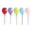 MINI BALLOON CAKE TOPPERS 5CT