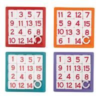 PARTY FAVOR NUMBER PUZZLES 4CT