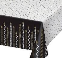 PAPER TABLECOVER GOLDEN WISHES