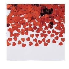 CONFETTI RED HEARTS