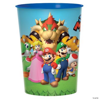 PLASTIC CUP MARIO BROS.