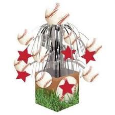 MINI CENTERPIECE BASEBALL
