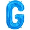 G BLUE 40" LETTER BALLOON