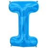 I BLUE 40" LETTER BALLOON