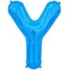 Y BLUE 40" LETTER BALLOON