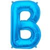 B BLUE 40" LETTER BALLOON