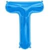 T BLUE 40" LETTER BALLOON