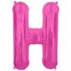H MAGENTA 40" LETTER BALLOON