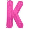 K MAGENTA 40" LETTER BALLOON