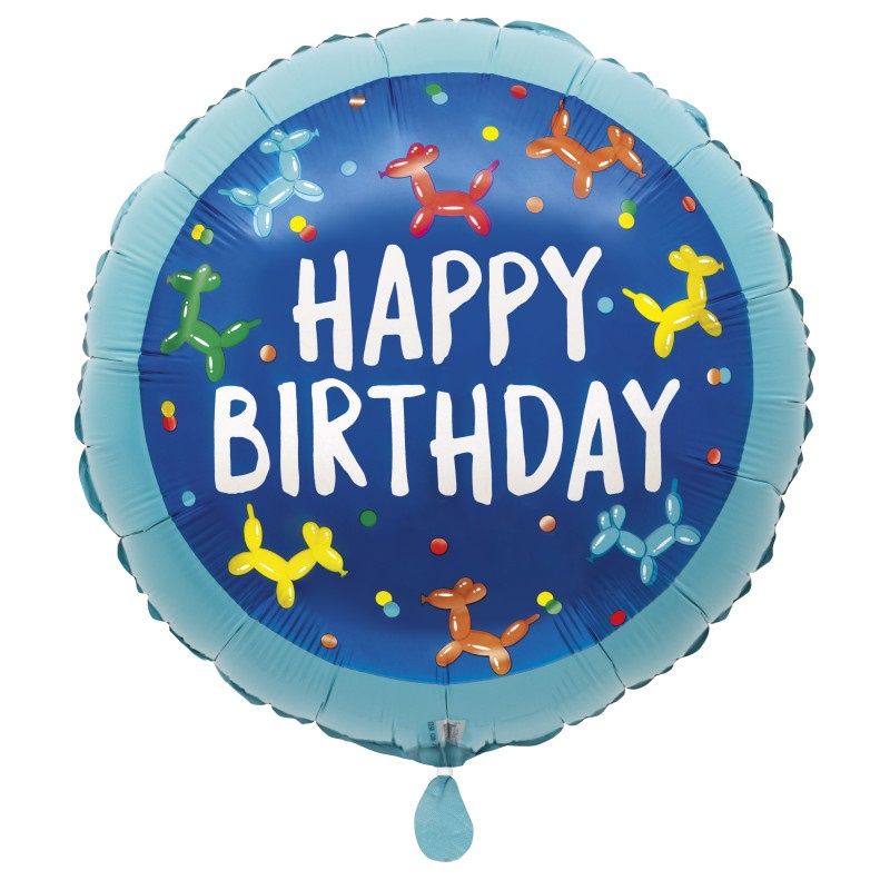 636 18" BALLOON DOGS FOIL BALLOON