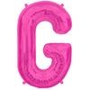 G MAGENTA 40" LETTER BALLOON