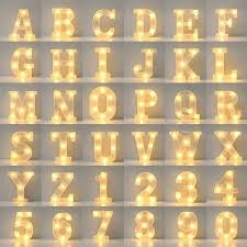 MINI LED LETTERS