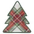 TREE SHAPE PLATE 8CT