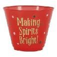 CMAS "MAKING SPIRITS BRIGHT" 9OZ PLA CUPS 8CT