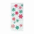 SNOWFLAKE RG CELLOPHANE BAGS 20CT