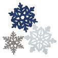 MINI SNOWFLAKE GLI CUT OUTS 6CT