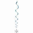 SNOWFLAKE HANG SWIRL DECO 26" 3CT
