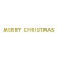 GOLD GLI MERRY CMAS BANNER 9 FT