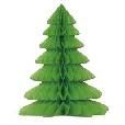 CHRISTMAS TREE HONEYCOMB CENTERPIECE