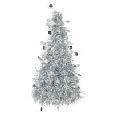 TINSEL TREE CENTERPIECE 10.25"