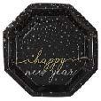 DISCO NEW YEAR OCTAG PLT 8CT