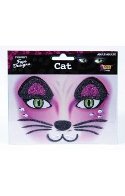 CAT GLITTER TATTOO KIT