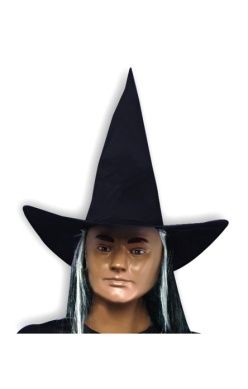 WITCH HAT WITH HAIR